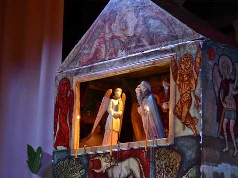 Выставка «Новогодняя театральная сказка» и кукольный спектакль «Вертеп. Царь Ирод»